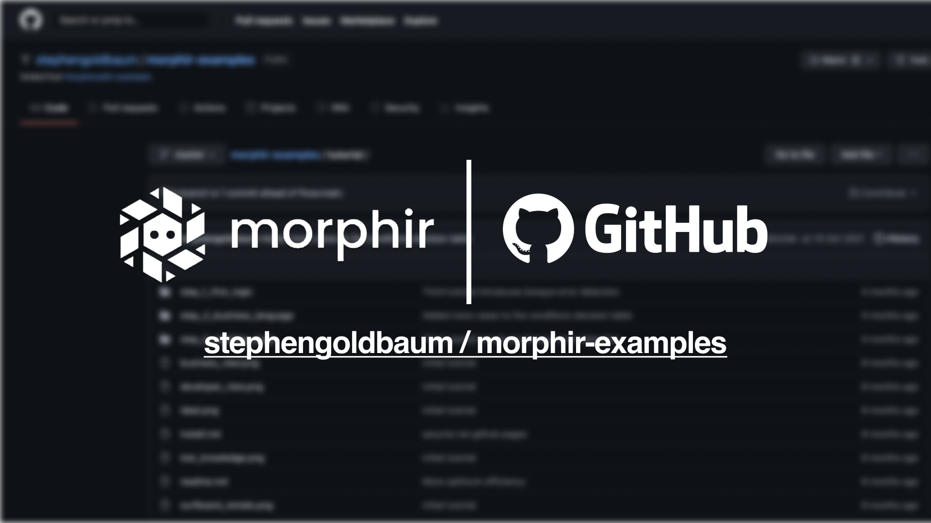 Morphir Github Examples